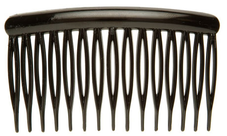 Mita Daily Basic Side Comb 85mm Black 4 Pack for effortless styling and volume, suitable for all hair types, and ideal for any occasion.