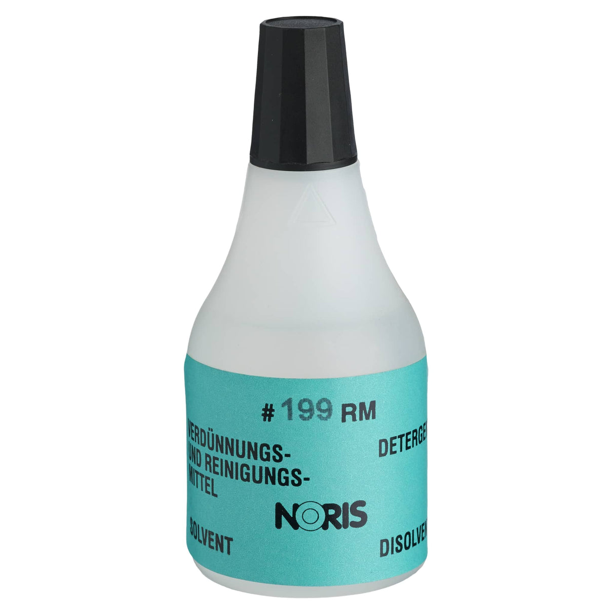 Noris #199 Solvent/Refresher in a 50ml bottle, ideal for rejuvenating fast-drying inks and cleaning art supplies.