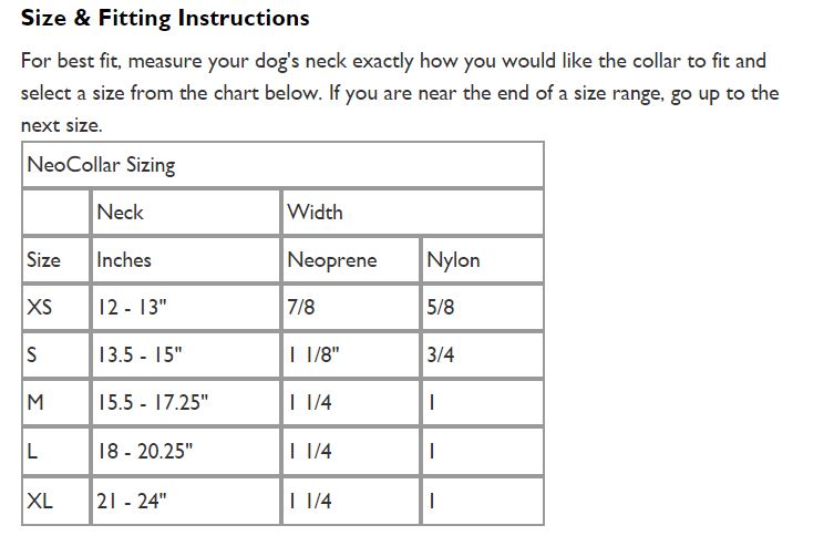 EzyDog Neo XL Dog Collar in red, made from soft neoprene, waterproof, durable, with reflective trim and quick-release buckle.