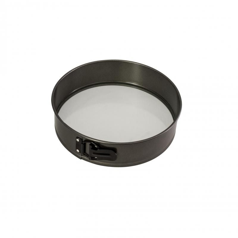 Bakemaster springform round cake pan with glass base, non-stick, 26cm diameter, ideal for layered cakes and cheesecakes.