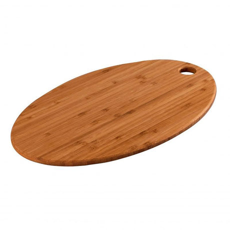 Peer Sorensen Tri-Ply Bamboo Oval Board, 35x21cm, ideal for serving cheeses, fruits, and snacks with an elegant design.