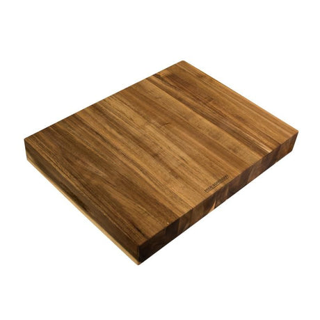 Peer Sorensen Long Grain Chopping Board made from acacia wood, 48x36x6cm, showcasing unique grain and eco-friendly design.