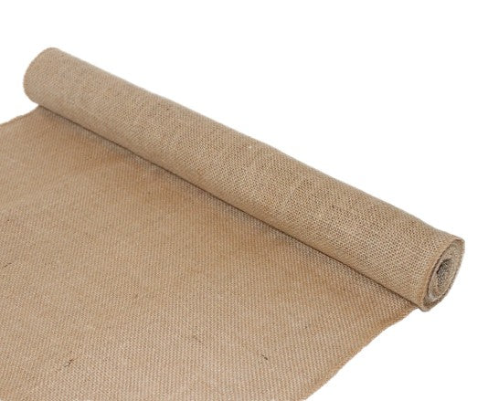 Hessian Fabric Roll -  Natural Brown  (10 Metres)