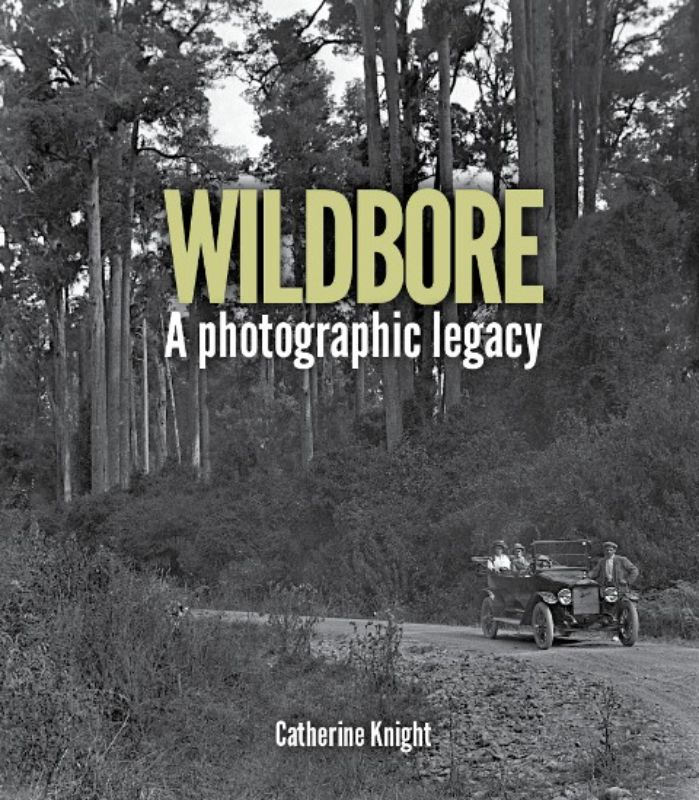 Cover of 'Wildbore: A Photographic Legacy', showcasing stunning images of Pohangina Valley's environmental transformation.
