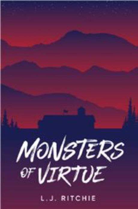 Cover of "Monsters of Virtue" by L.J. Ritchie, a young adult novel exploring eugenics and societal power in an alternative history.
