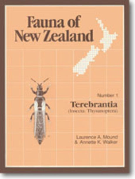 A comprehensive guide to New Zealand's Terebrantia, authored by L Mound, focusing on invertebrate ecology and biodiversity.