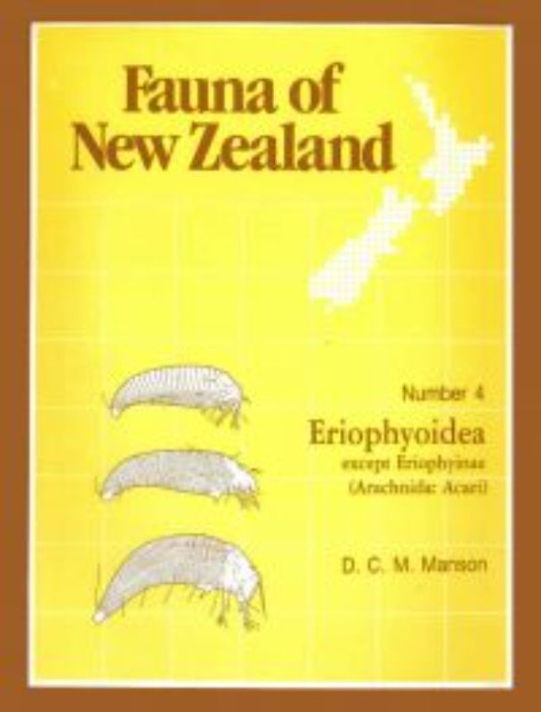 Comprehensive guide to New Zealand's Eriophyoidea mites, authored by D. Manson, featuring 142 pages of ecological insights.