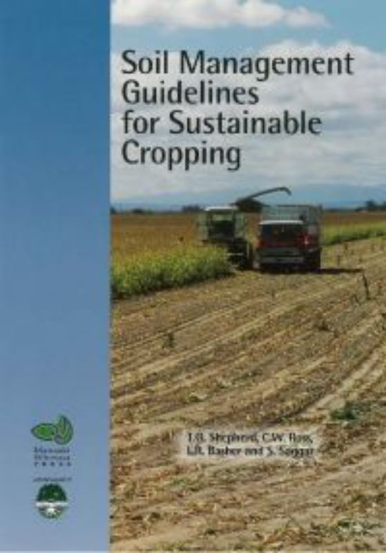 Comprehensive Soil Management Guidelines booklet for sustainable agriculture, featuring practical tips and visual assessment methods.