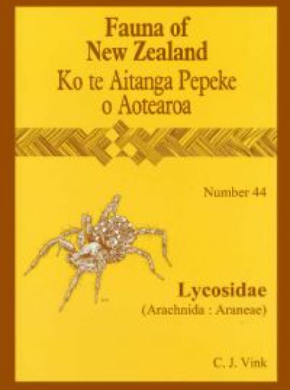 FAUNA OF NZ 44 : Lycosidae