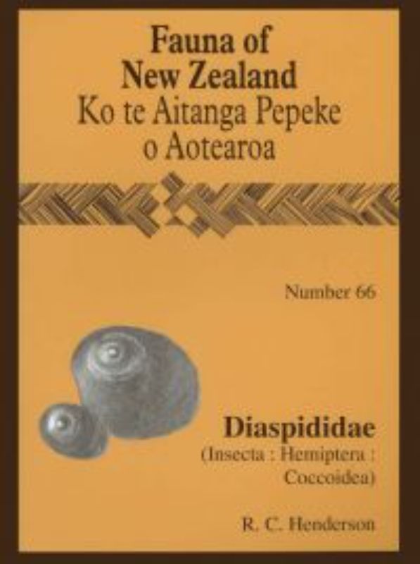 Comprehensive guide on New Zealand's armored scale insects, featuring 49 species and detailed identification keys.