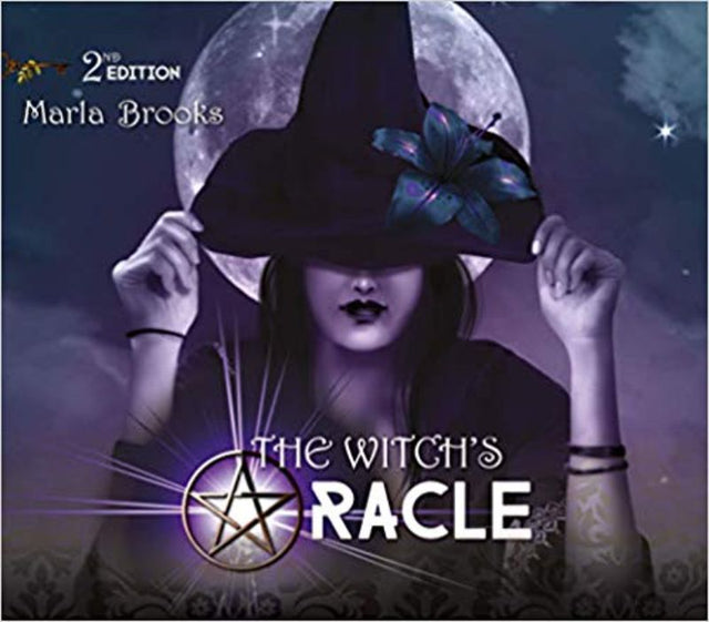 "The Witch's Oracle 2nd Edition features 45 beautifully illustrated oracle cards and a guidebook for spiritual insight and growth."