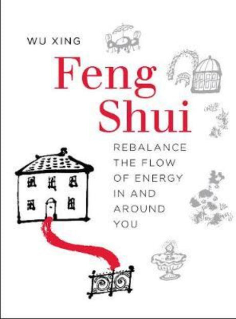 Comprehensive Feng Shui guidebook by Wu Xing, featuring illustrated insights for enhancing energy flow in living spaces.