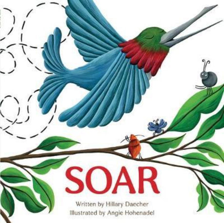 Cover of "Ramone, the Ruby-Throated Hummingbird," a children's book about overcoming fear and embracing new challenges.