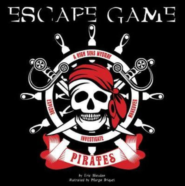 Captivating Pirates Escape Game featuring riddles and clues aboard a stranded pirate ship, perfect for family adventures.