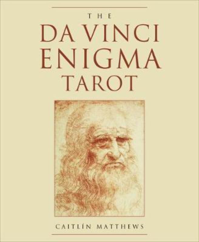 The Da Vinci Enigma Tarot deck features 78 intricately designed cards inspired by Leonardo da Vinci's artistry and wisdom.