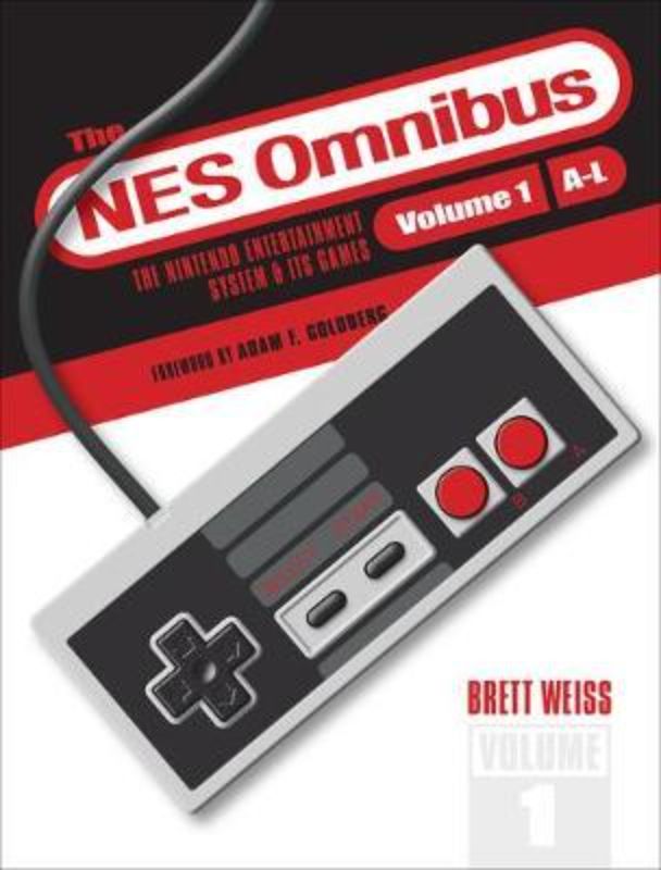 The NES Omnibus Vol. 1 showcases over 350 NES games with detailed reviews and nostalgic anecdotes, featuring vibrant images.
