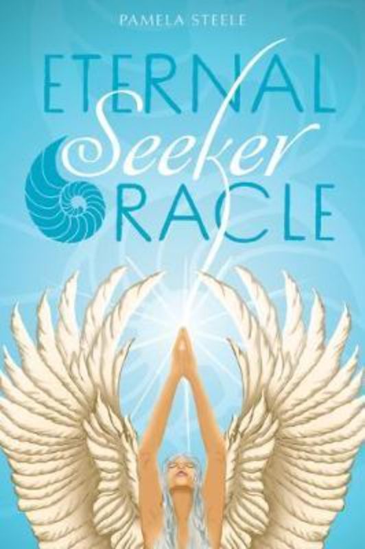 Eternal Seeker Oracle deck featuring 33 Rider-Waite-inspired cards and guidebook for personal growth and healing.