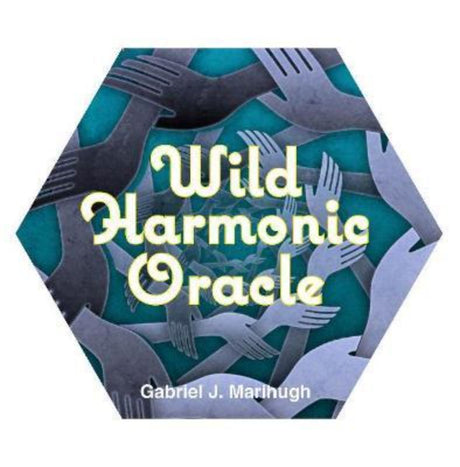 Wild Harmonic Oracle deck featuring 65 illustrated circular cards for creative exploration and personal growth.
