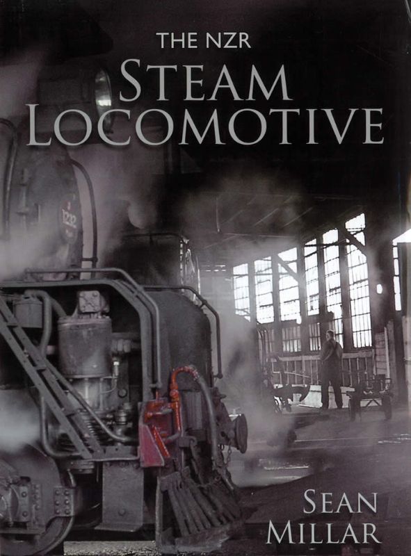 Hardback book detailing the history and specifications of NZR steam locomotives, featuring 336 pages of stunning photographs.