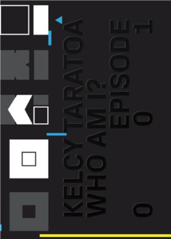 Hardback art book exploring identity through Kelcy Taratoa's journey, featuring bilingual insights and stunning artwork.