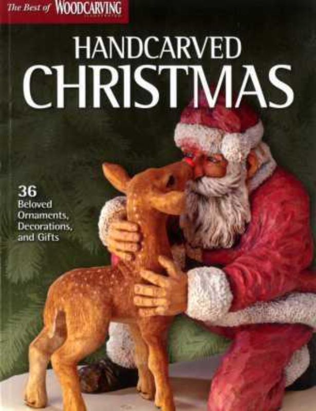 Handcarved Christmas guide showcasing woodcarving projects for holiday decorations and gifts, perfect for all skill levels.