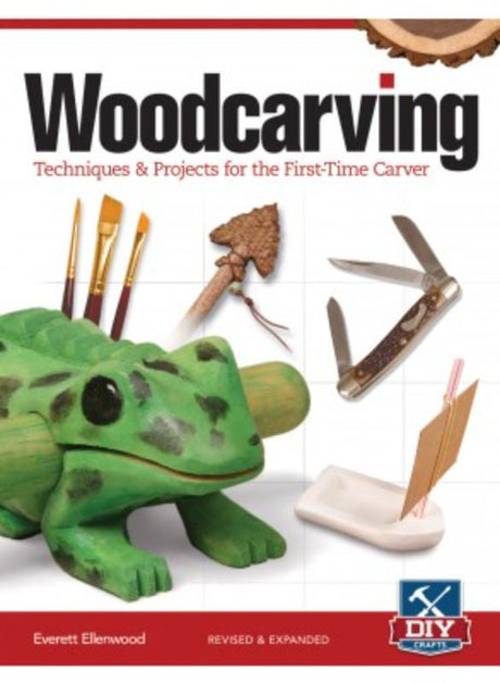 A comprehensive woodcarving guide with step-by-step projects for beginners to create personalized keepsakes and gifts.