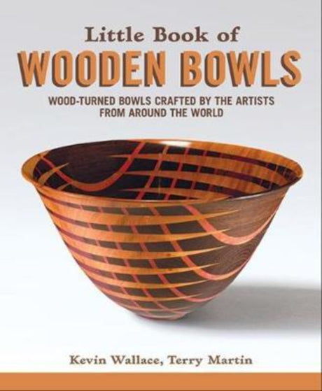 A beautifully crafted hardback showcasing stunning wooden bowls from 31 talented artisans, featuring full-color photography and insights.