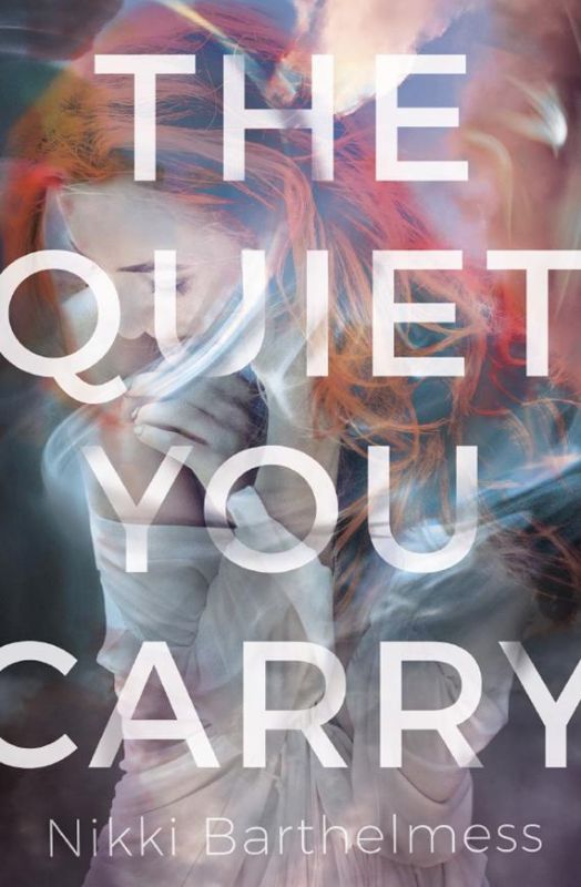 Cover of 'The Quiet You Carry', a coming-of-age novel about resilience and trauma, featuring a young girl facing her past.