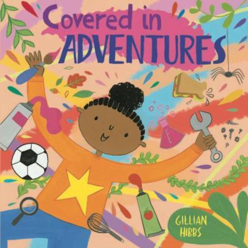 Heartwarming children's book "Covered In Adventures" explores childhood memories through Sasha's cherished, stained jumper.