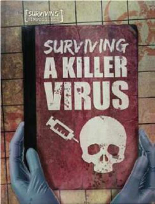 "Cover of 'Surviving a Killer Virus' by Charlie Ogden, a guide for emergency preparedness with practical survival strategies."