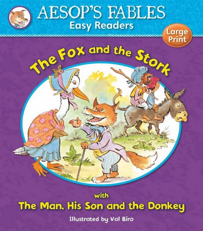 Aesops Fables Easy Reader The Fox and the Stork