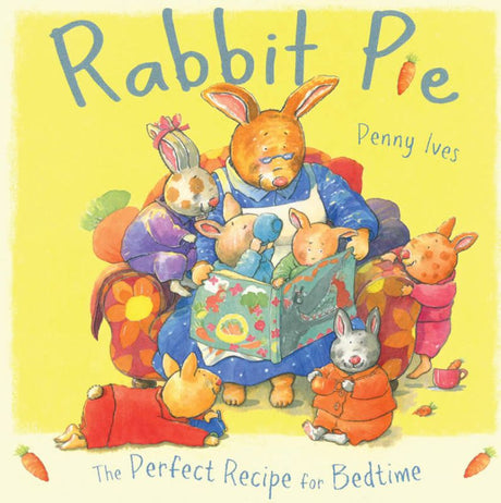 A whimsical children's picture book featuring six rabbits, blending imaginative storytelling with cozy bedtime illustrations.