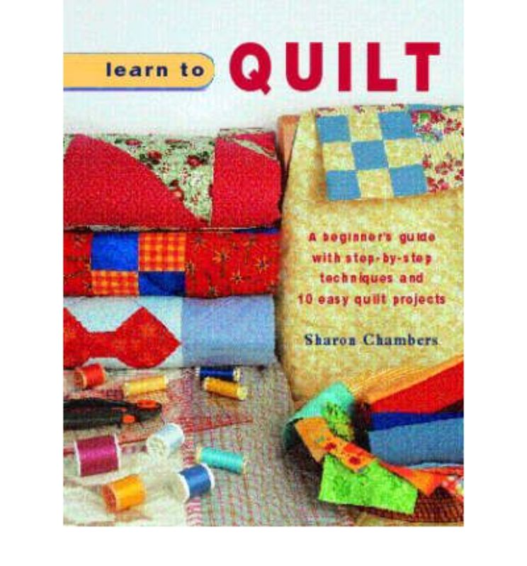 A comprehensive quilting guide with 96 pages of techniques, projects, and colorful diagrams for creating beautiful quilts.