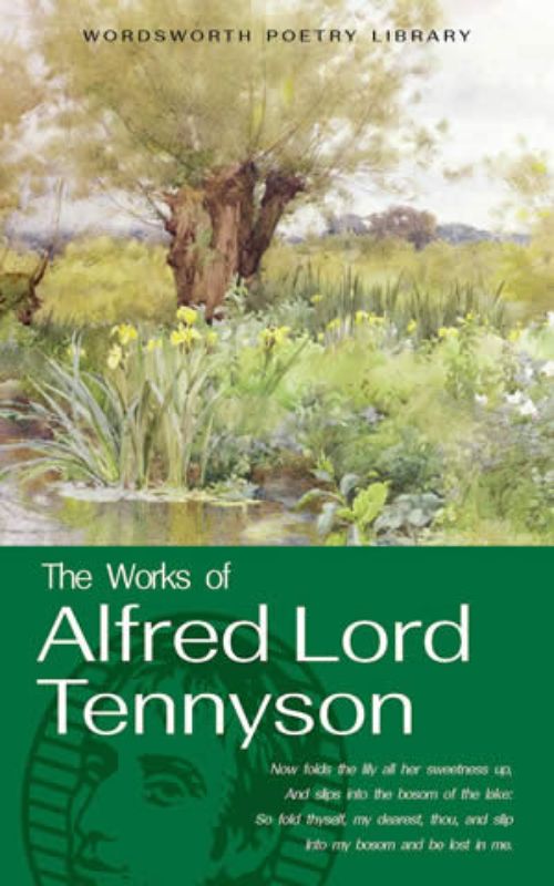 A beautifully bound edition of Tennyson's poetry, featuring classics like 'In Memoriam' and 'The Charge of the Light Brigade'.