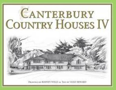 Illustrated book featuring 70 historic Canterbury houses, showcasing architecture, family stories, and resilience through art.