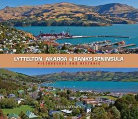 Hardback book featuring stunning photography of Lyttelton, Akaroa, and Banks Peninsula's history and landscapes.