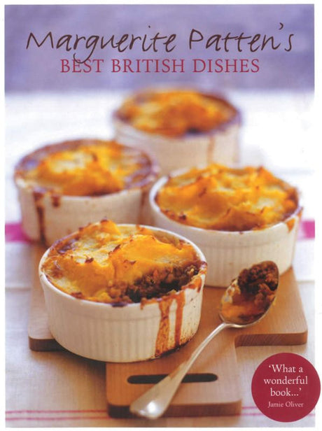 Cookbook featuring traditional British recipes and techniques by Marguerite Patten, celebrating 366 classic dishes.