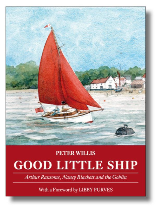 Cover of 'Good Little Ship' highlighting maritime literature and Arthur Ransome’s 'We Didn’t Mean to Go to Sea'.