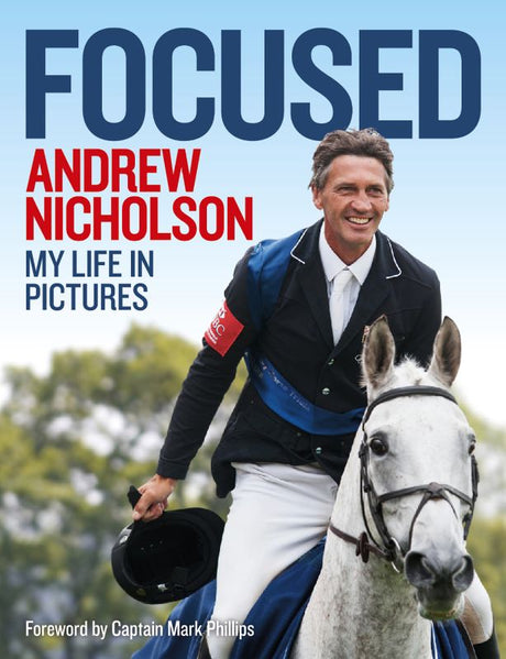 Biography of Andrew Nicholson, showcasing his journey in event riding with stunning photos and insights from his career.