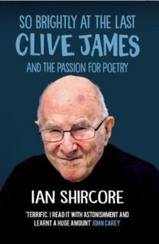 A hardback poetic biography by Clive James, exploring resilience through verses inspired by iconic figures and literary giants.