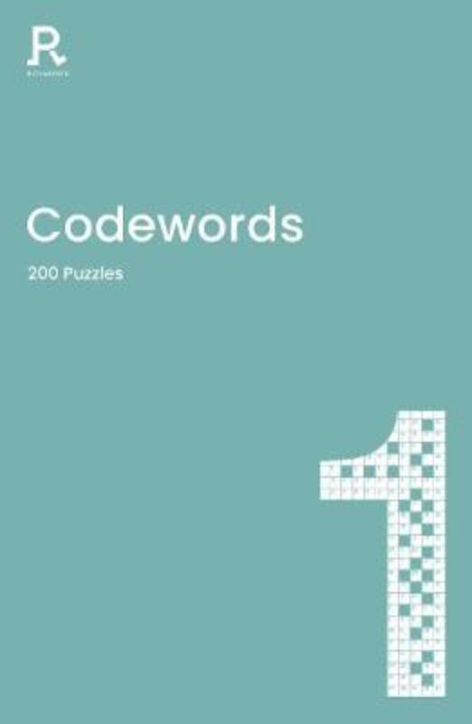 Codewords Book 1 features 200 puzzles in a portable paperback, perfect for all ages and skill levels.