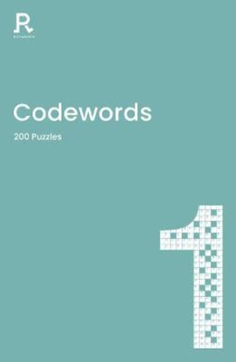Codewords Book 1 features 200 puzzles in a portable paperback, perfect for all ages and skill levels.