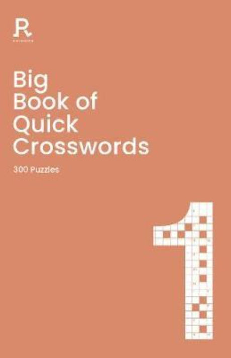 Big Book of Quick Crosswords Book 1: 300 engaging puzzles in a portable paperback format for crossword lovers of all ages.