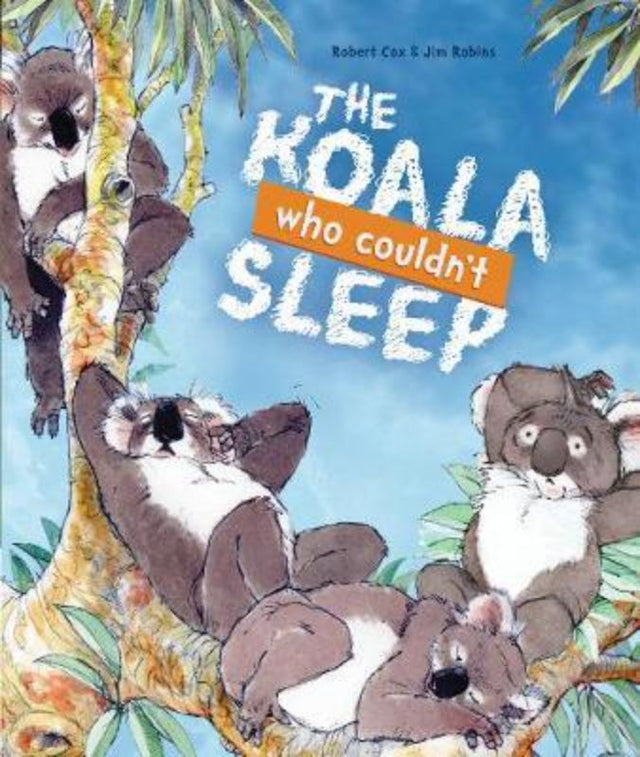 Illustrated hardback children's book about Clive the koala's adventure with sleep and self-acceptance, perfect for ages 3-7.