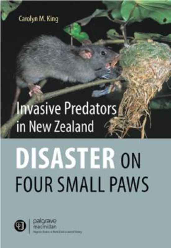 Invasive Predators In New Zealand book cover, highlighting ecological impact of introduced species on native wildlife.