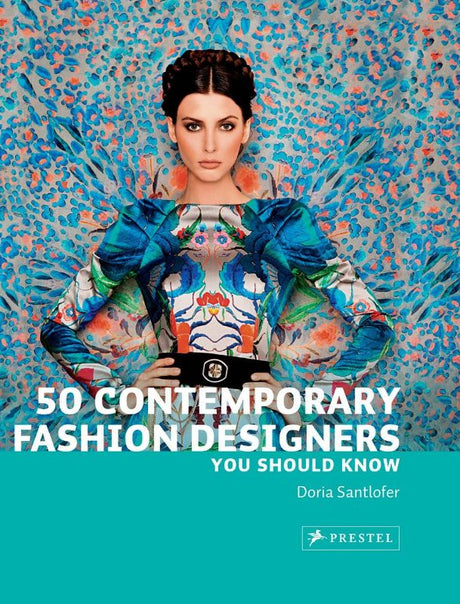 Cover of "50 Contemporary Fashion Designers You Should Know" showcasing influential designers and stunning fashion images.