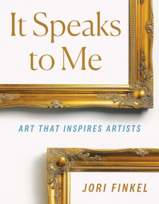 Hardback book featuring intimate interviews with 50 artists discussing their inspiring artworks from global museums.