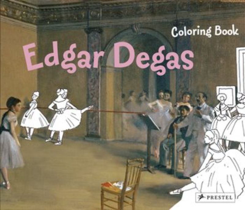 Colouring Book Edgar Degas