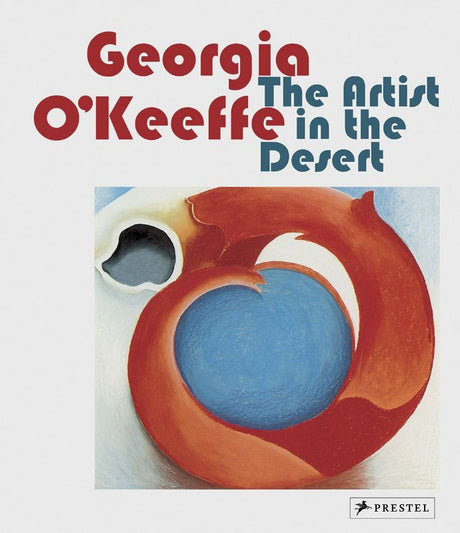 Book showcasing Georgia O'Keeffe's life and art, featuring vibrant paintings and photographs of the iconic artist.