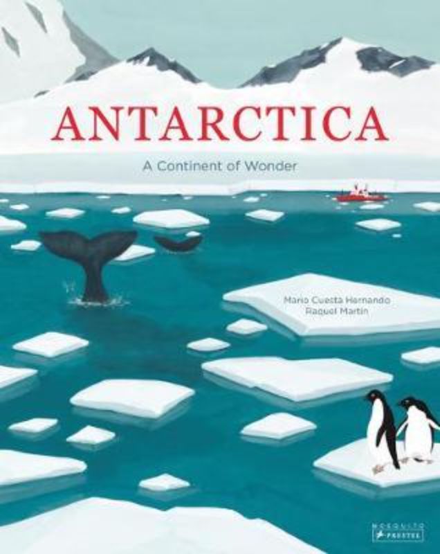 A captivating hardback book showcasing Antarctic wildlife and explorers' adventures in stunning illustrations for young readers.